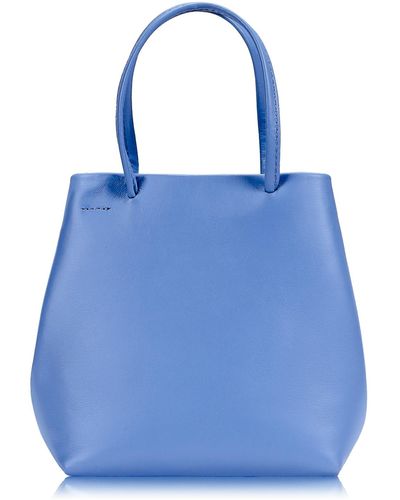 Gigi New York Sydney Mini Leather Shopper Bag - Blue
