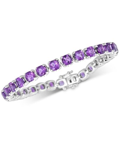 Macy's Amethyst Tennis Bracelet (18 Ct. T.w. - Purple