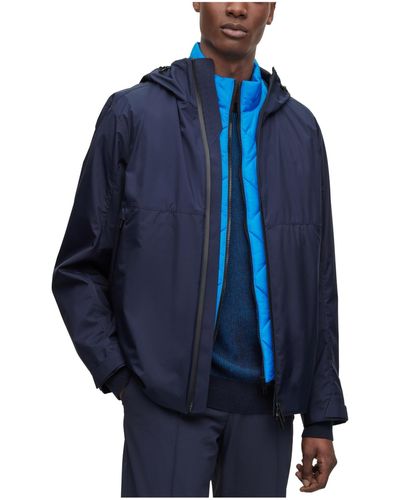 BOSS by HUGO BOSS Boss By Relaxed fit Water repellent Jacket in