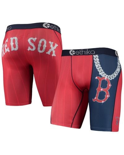 Ethika Boston Sox slugger Boxers - Red