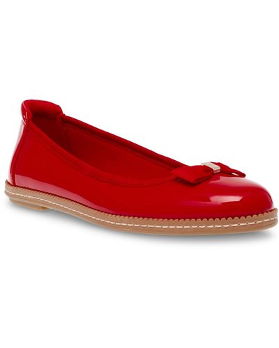 Anne Klein Eve Ballet Flats - Red