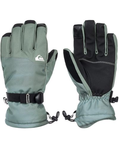 Quiksilver Snow Mission Touchscreen Gloves - Green