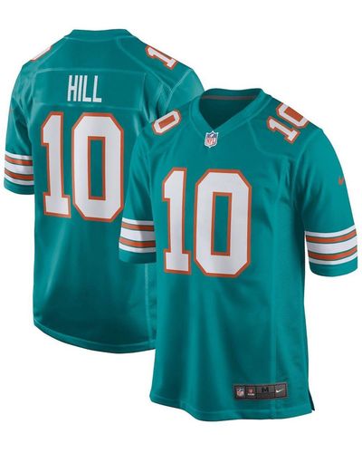 Men's Miami Dolphins Tua Tagovailoa Nike Aqua Alternate Game Jersey