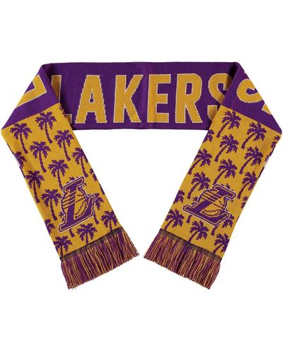 FOCO And Los Angeles Lakers Reversible Thematic Scarf - Pink
