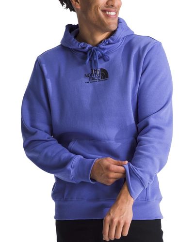 The North Face Fine Alpine Hooded Sweatshirt - Blue
