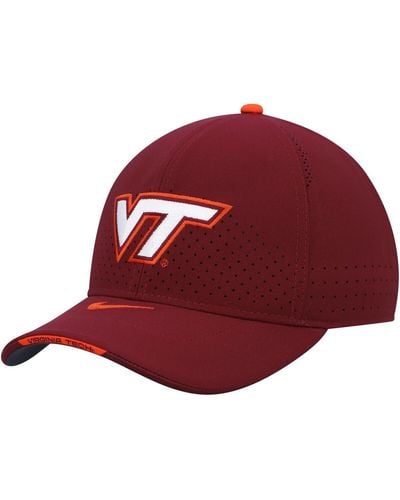 Nike Virginia Tech Hokies 2021 Sideline Classic99 Performance Flex Hat - Red