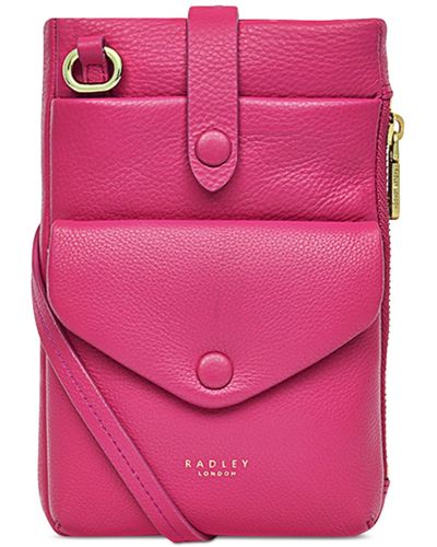 Radley Mallow Street Mini Phone Crossbody - Pink