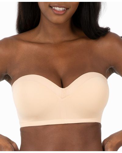 Lively The No-wire Strapless Bra - Brown
