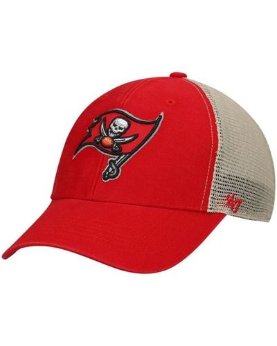 '47 Tampa Bay Buccaneers Flagship Mvp Snapback Hat - Red