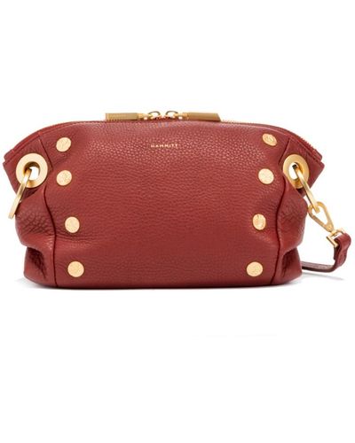 Hammitt Daniel Small Leather Crossbody - Red