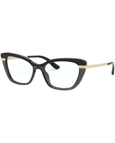 Dolce & Gabbana Dg3325 Cat Eye Eyeglasses - Black