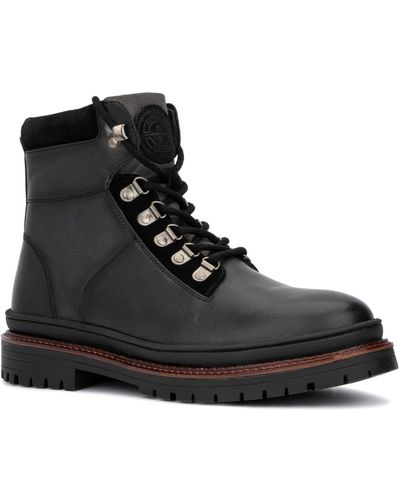 Reserved Footwear Rafael Leather Boots - Black