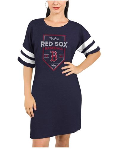 Women's Majestic Threads David Ortiz Red Boston Red Sox Name & Number  Tri-Blend Three-Quarter Length Raglan T-Shirt
