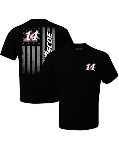 STEWART-HAAS RACING Chase Briscoe Exclusive Tonal Flag T-shirt - Black