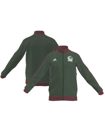 adidas Mexico National Team Dna Full-zip Track Jacket - Green