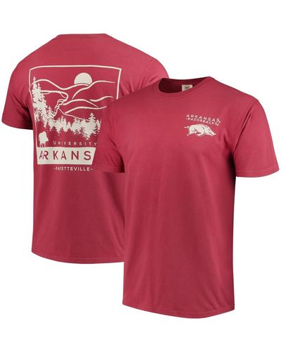Image One Arkansas Razorbacks Comfort Colors Local T-shirt - Red