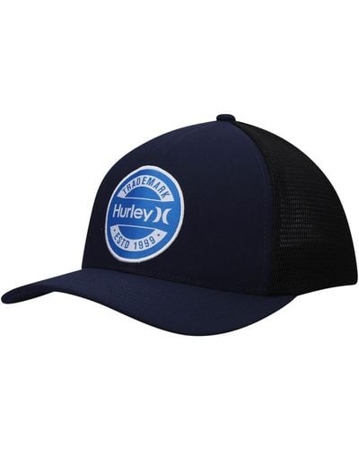 Hurley Charter Trucker Snapback Hat - Blue