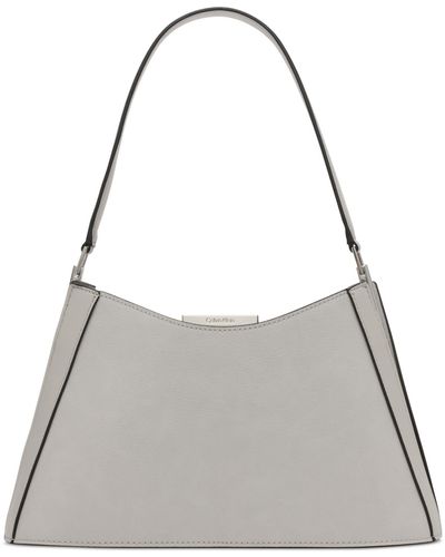 Calvin Klein Wren Shoulder Bag - Gray