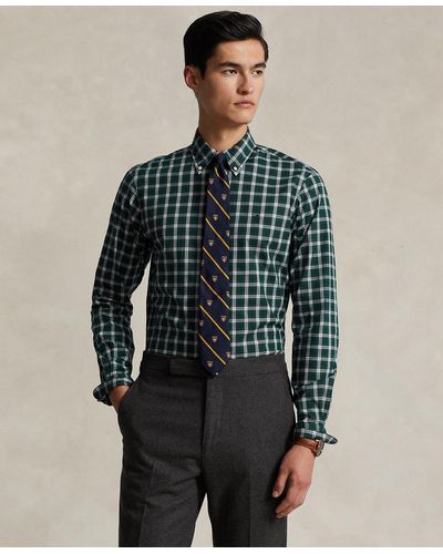 Polo Ralph Lauren Classic-fit Plaid Twill Shirt - Multicolor