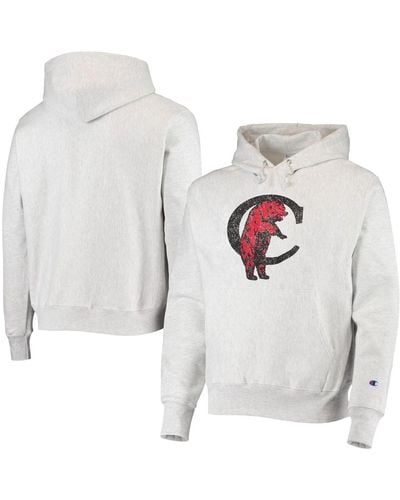 Champion Cincinnati Bearcats Team Vault Logo Reverse Weave Pullover Hoodie - White