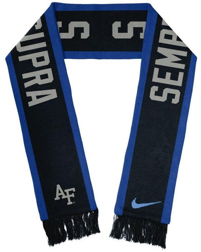 Nike And Air Force Falcons Space Force Rivalry Scarf - Blue