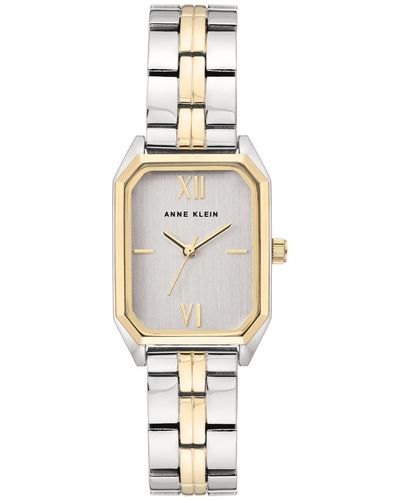 Anne Klein Two-tone Bracelet Watch 24mm - Metallic