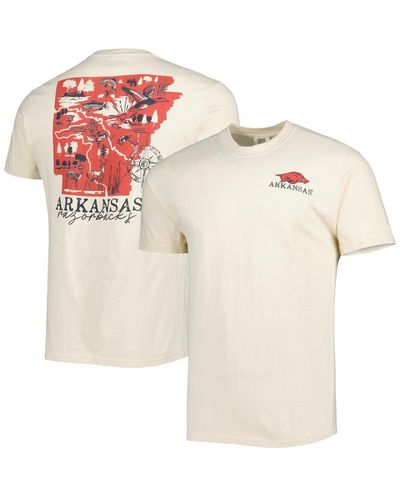 Image One Arkansas Razorbacks Hyperlocal T-shirt - White