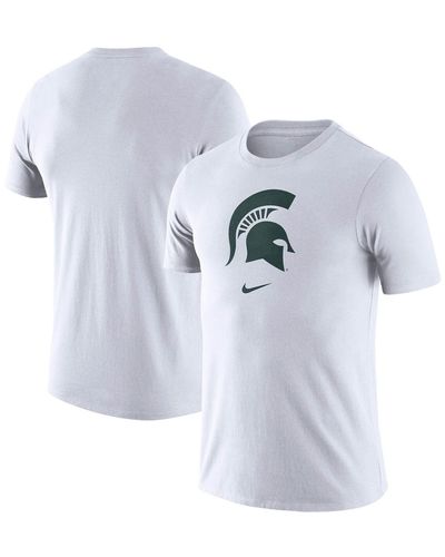 Nike Michigan State Spartans Essential Logo T-shirt - White
