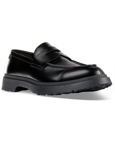 Camper Moccasin Walden Casual Fit Shoes - Black