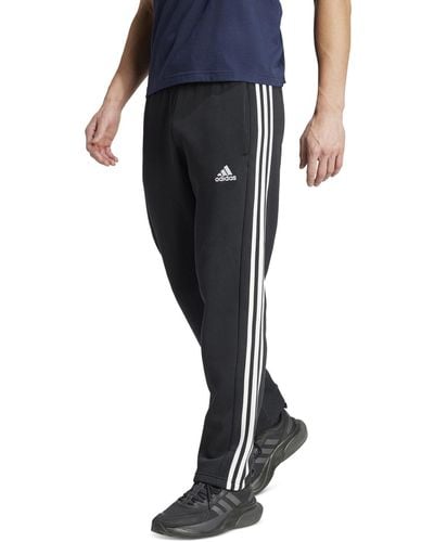 adidas Essentials 3-stripes Regular-fit Fleece Pants, Regular & Big & Tall - Black