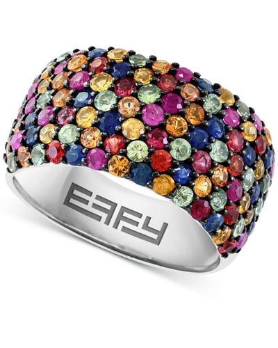 Effy Effy Multicolor Sapphire Ring (3-5/8 Ct. T.w. - White