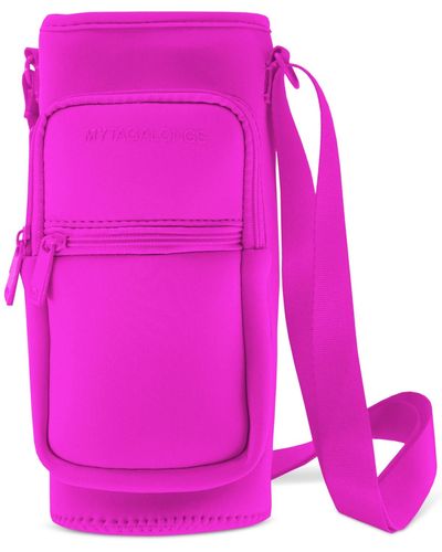 MYTAGALONGS Everleigh Neoprene Water Bottle Carrier - Pink