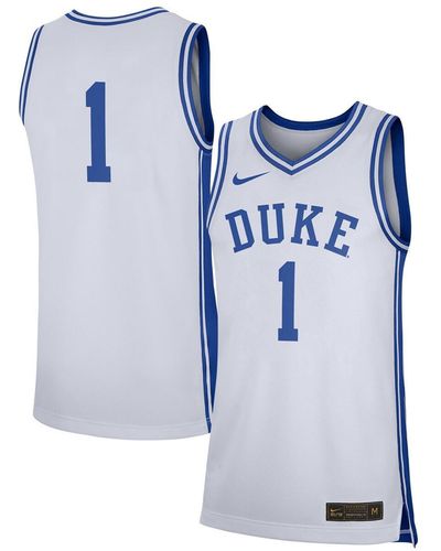 Nike #1 Duke Blue Devils Replica Jersey