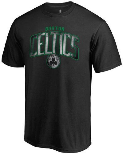 Fanatics Boston Celtics Arch Smoke T-shirt - Black