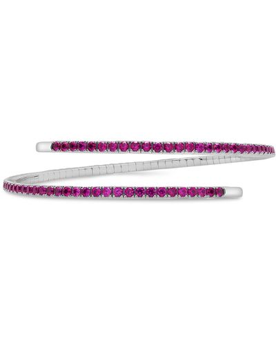 Macy's Lab-grown Flex Wrap Bracelet (5-1/3 Ct. T.w. - Purple