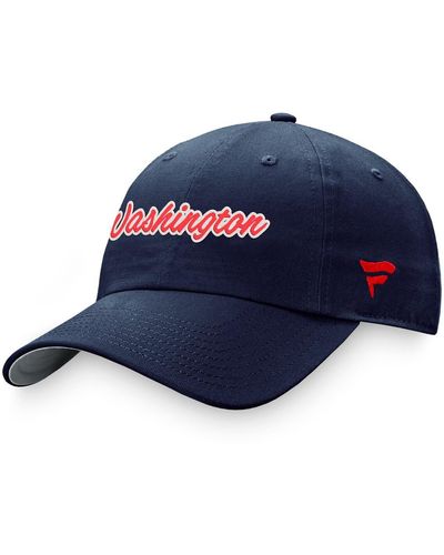 Fanatics Washington Capitals Breakaway Adjustable Hat - Blue