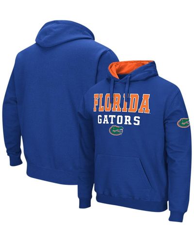 Colosseum Athletics Florida Gators Sunrise Pullover Hoodie - Blue