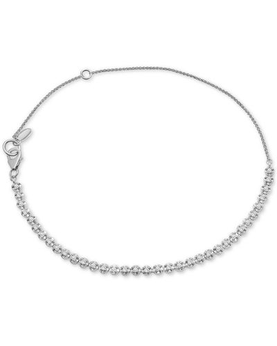 Wrapped in Love Diamond Tennis Bolo Anklet (1/2 Ct. T.w. - Metallic