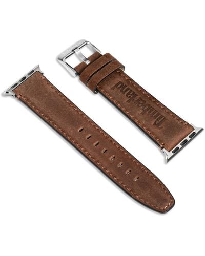 Timberland Barnesbrook Genuine Leather Universal Smart Watch Strap 22mm - Brown