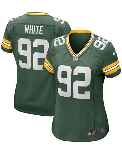 Nike reggie White Bay Packers Game Retired Player Jersey - Green