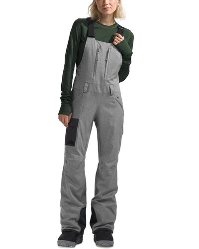 The North Face Freedom Printed Bib Overalls - Gray