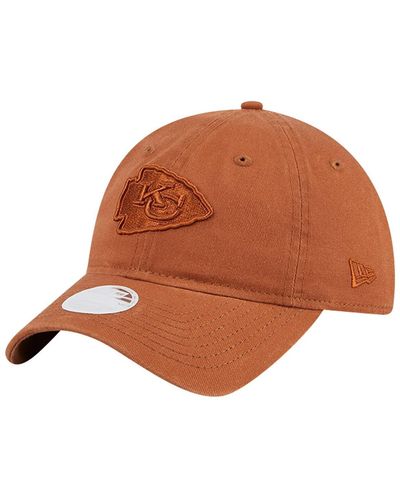 KTZ Kansas City Chiefs Color Pack 9twenty Adjustable Hat - Brown