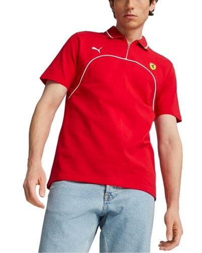 Puma 1 4 Zip Shirts for Men Up to 41 off Lyst