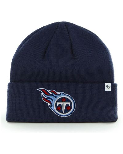 '47 '47 Tennessee Titans Primary Basic Cuffed Knit Hat - Blue