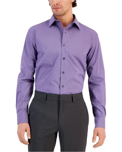 Purple Alfani Shirts for Men | Lyst