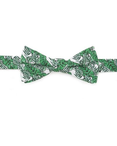Cufflinks Inc. Palm Leaf Bow Tie - Green
