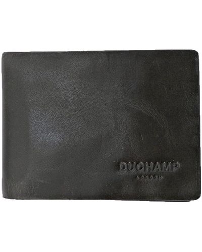 Duchamp Slim Bifold Wallet - Black