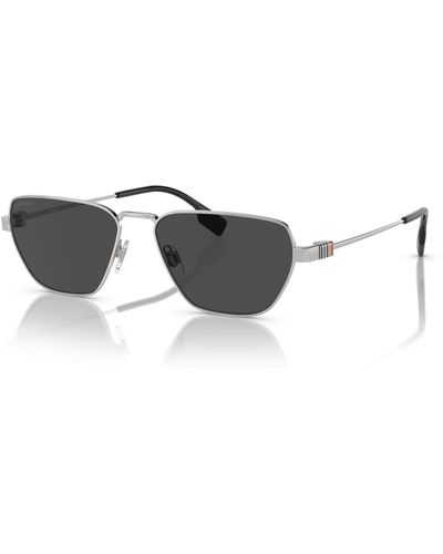 Burberry Sunglasses Be3146 - Metallic