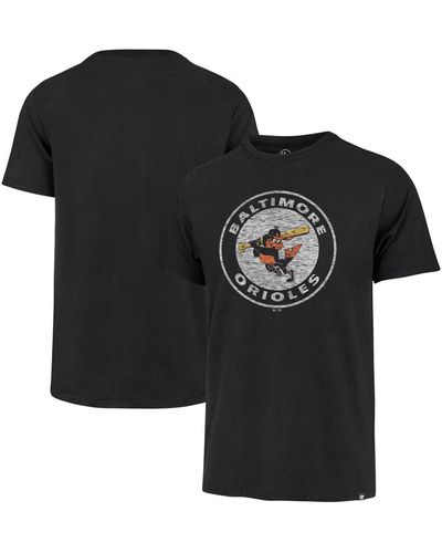 '47 Distressed Baltimore Orioles Premier Franklin T-shirt - Black