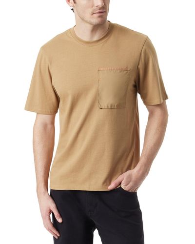BASS OUTDOOR Short-sleeve Pocket T-shirt - Natural